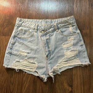 SHEIN Jean shorts in light blue, size M(6)